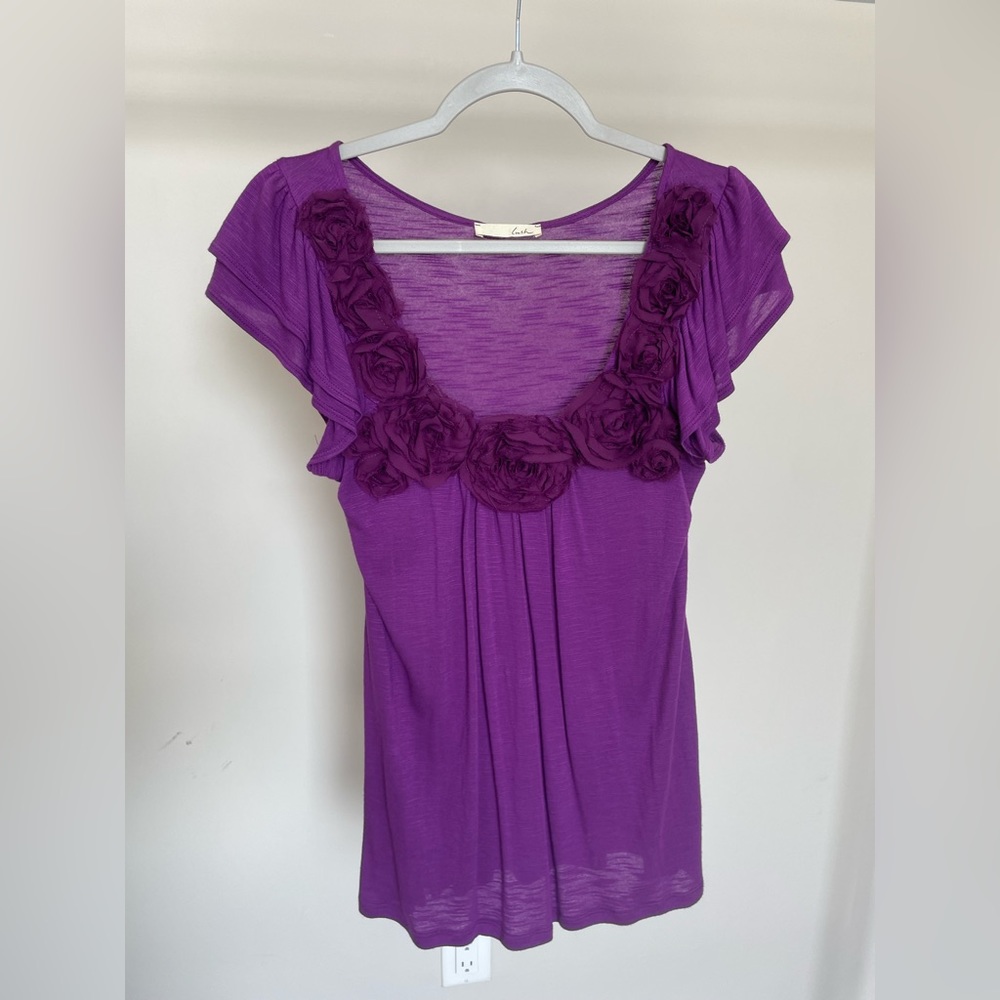 Lush Rose Dress Top